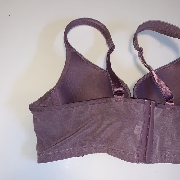 Déesse Lingerie Lavender Mesh and Lace Push Up Bra - Women’s Size 36B / B36 - Picture 5 of 9
